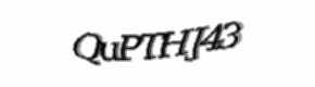 Security check image, please type the characters shown