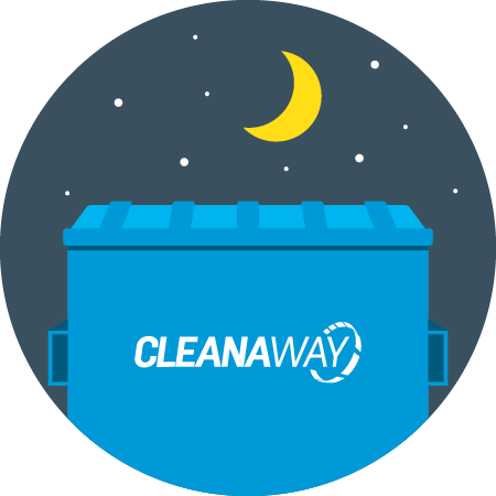 Orange Sky x CWY rough sleepers safety campaign
Graphics for flyer and webpage
front lift bin at night time